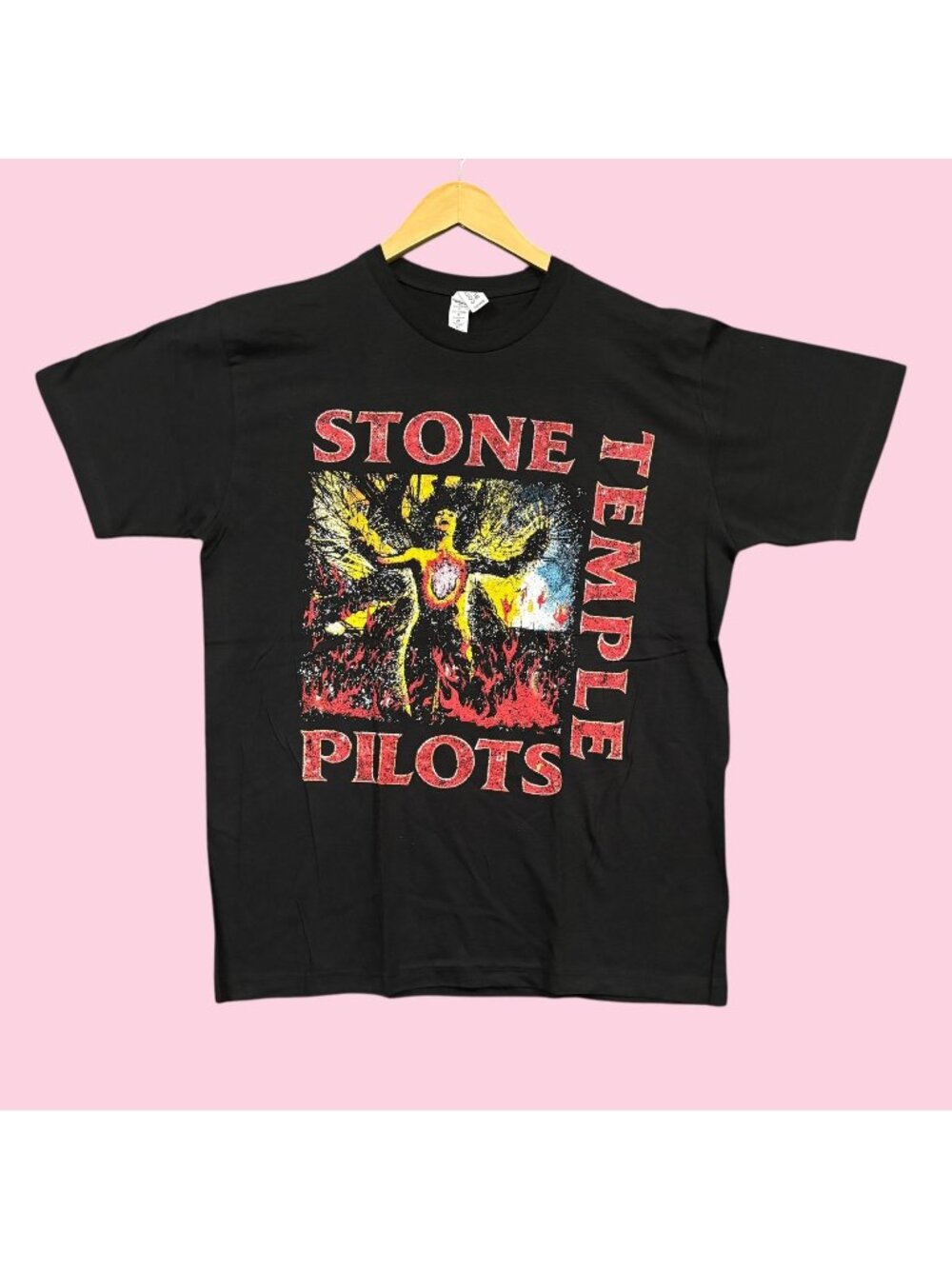 Stone Temple Pilots Core Album Cover Rock Band Tee L